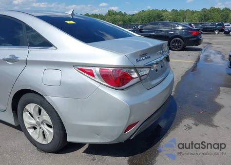 2013 Hyundai Sonata Hybrid из США, поврежденный, VIN KMHEC4A4XDA085236